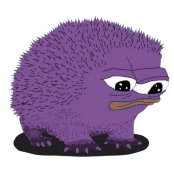 An earlier, rounder Chog character