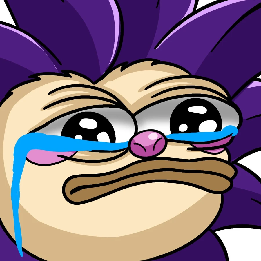 A Chog with happy tears, ready to meet you